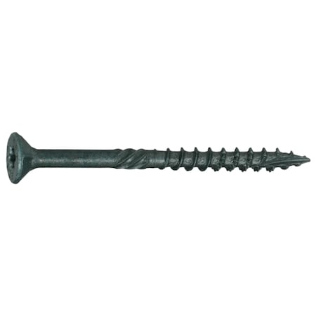 Saberdrive Deck Screw, #9 x 2-1/4 in, Steel, Flat Head, Torx Drive, 119 PK 50234